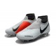 Nike Phantom Vision Elite DF FG Gris Rouge Noir