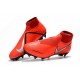 Nike Phantom Vision Elite DF FG Carmin Argent Noir