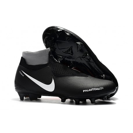 Nike Phantom Vision Elite DF FG Noir Carmin