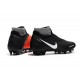 Nike Phantom Vision Elite DF FG Noir Carmin