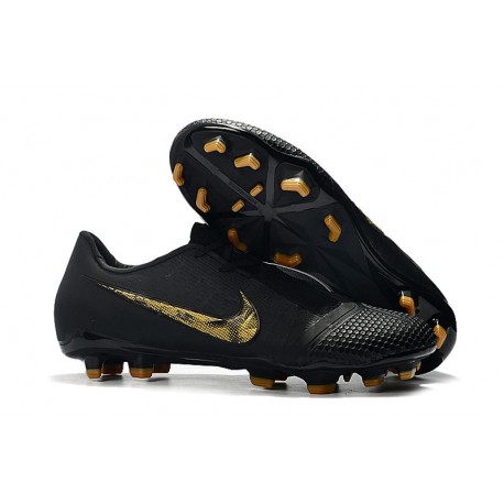 Crampon Nike Phantom Venom Elite FG Noir Or