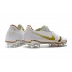 Crampon Nike Phantom Venom Elite FG Blanc Or