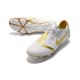 Crampon Nike Phantom Venom Elite FG Blanc Or