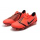 Crampon Nike Phantom Venom Elite FG Rouge Noir