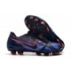 Crampon Nike Phantom Venom Elite FG Obsidienne Blanc Noir Bleu