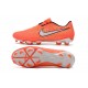 Crampon Nike Phantom Venom Elite FG Mangue claire/Blanc