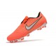 Crampon Nike Phantom Venom Elite FG Mangue claire/Blanc