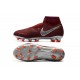 Nike Phantom Vision Elite DF FG Rouge Argent