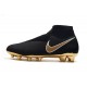 Nike Chaussure Phantom VSN Elite DF FG Noir Or