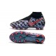 Nike Phantom Vision Elite DF FG EA Sports Argent Bleu Rouge