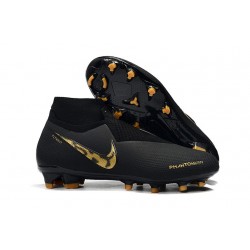 Nike Chaussure Phantom VSN Elite DF FG Noir Or