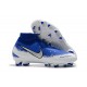 Nike Chaussure Phantom VSN Elite DF FG Blanc Bleu Noir