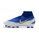 Nike Chaussure Phantom VSN Elite DF FG Blanc Bleu Noir