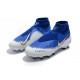 Nike Chaussure Phantom VSN Elite DF FG Blanc Bleu Noir