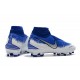 Nike Chaussure Phantom VSN Elite DF FG Blanc Bleu Noir