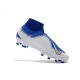 Nike Chaussure Phantom VSN Elite DF FG Blanc Bleu Noir