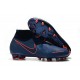 Nike Chaussure Phantom VSN Elite DF FG Bleu Noir Rouge