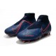 Nike Chaussure Phantom VSN Elite DF FG Bleu Noir Rouge