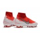 Nike Chaussure Phantom VSN Elite DF FG Rouge Blanc