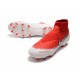 Nike Chaussure Phantom VSN Elite DF FG Rouge Blanc