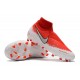 Nike Chaussure Phantom VSN Elite DF FG Rouge Blanc