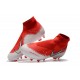 Nike Chaussure Phantom VSN Elite DF FG Rouge Blanc