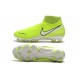 Nike Chaussure Phantom VSN Elite DF FG Volt Blanc