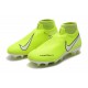 Nike Chaussure Phantom VSN Elite DF FG Volt Blanc