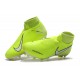 Nike Chaussure Phantom VSN Elite DF FG Volt Blanc