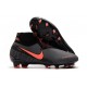 Nike Chaussure Phantom VSN Elite DF FG Gris foncé /Mangue claire/Noir