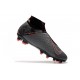 Nike Chaussure Phantom VSN Elite DF FG Gris foncé /Mangue claire/Noir