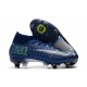 Nike Mercurial Superfly VII Elite SG-Pro Bleu Néant Volt Blanc