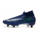 Nike Mercurial Superfly VII Elite SG-Pro Bleu Néant Volt Blanc