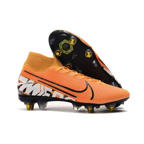 Nike Mercurial Superfly VII Elite SG-Pro Orange Blanc