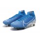 Nike Mercurial Superfly VII Elite SG-Pro New Lights Bleu Blanc