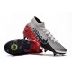 Nike Mercurial Superfly VII Elite SG-Pro Neymar Platine Noir Rouge