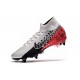 Nike Mercurial Superfly VII Elite SG-Pro Neymar Platine Noir Rouge