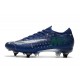 Nike Mercurial Vapor 13 Elite SG-PRO Anti-Clog Bleu Néant Volt Blanc