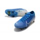 Nike Mercurial Vapor 13 Elite SG-PRO Anti-Clog New Lights Bleu Blanc