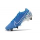 Nike Mercurial Vapor 13 Elite SG-PRO Anti-Clog New Lights Bleu Blanc