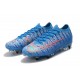 Nike Mercurial Vapor 13 Elite SG-PRO Anti-Clog Bleu Rouge