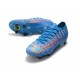 Nike Mercurial Vapor 13 Elite SG-PRO Anti-Clog Bleu Rouge