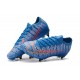 Nike Mercurial Vapor 13 Elite SG-PRO Anti-Clog Bleu Rouge