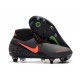 Nike Phantom Vision Elite DF SG-Pro AC Gris foncé Mangue claire Noir