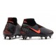 Nike Phantom Vision Elite DF SG-Pro AC Gris foncé Mangue claire Noir