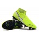 Nike Phantom Vision Elite DF SG-Pro AC Volt Blanc