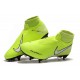 Nike Phantom Vision Elite DF SG-Pro AC Volt Blanc