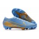 Chaussures Nike Mercurial Vapor XIII 360 Elite FG Bleu Or