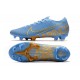 Chaussures Nike Mercurial Vapor XIII 360 Elite FG Bleu Or