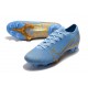 Chaussures Nike Mercurial Vapor XIII 360 Elite FG Bleu Or
